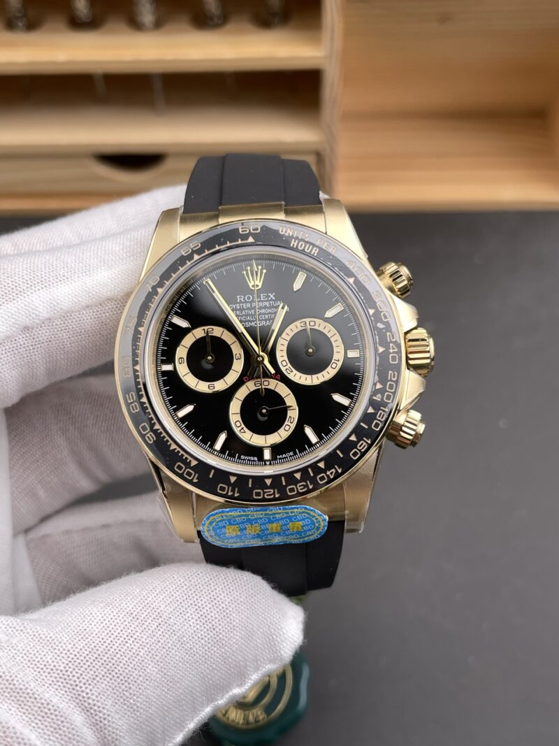 Rolex Daytona Black Vader Gold Rubber Rolex Daytona Black Vader Gold Rubber