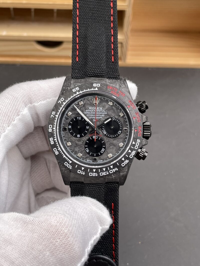 Rolex Daytona Carbon DIW Diamond Rolex Daytona Carbon DIW Diamond