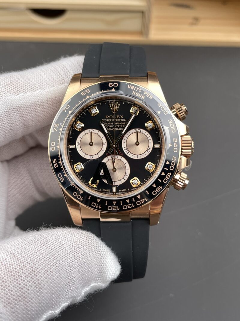 Rolex Daytona Black Gold Diamond Rolex Daytona Black Gold Diamond
