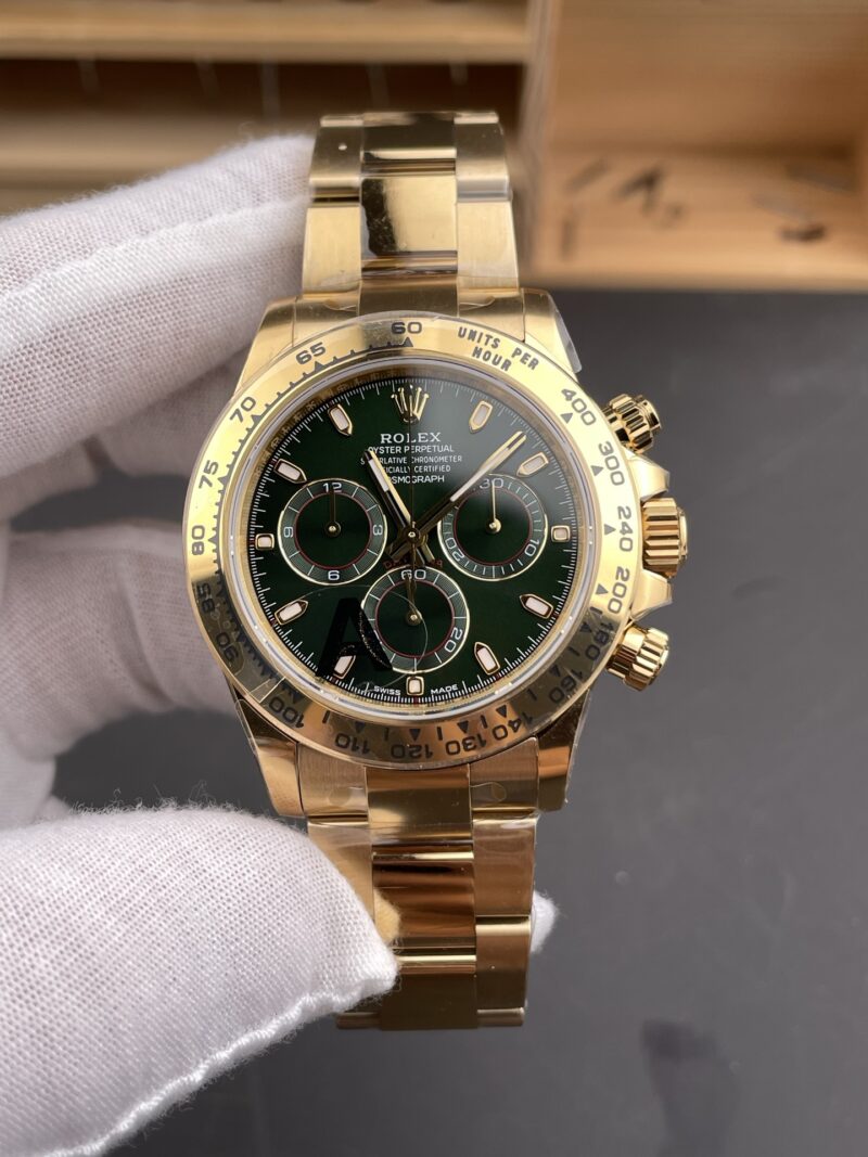 Rolex Daytona Green Gold V3