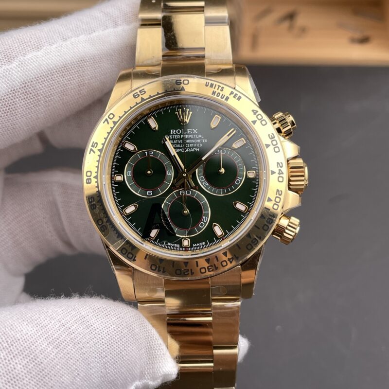 Rolex Daytona Green Gold V3 Rolex Daytona Green Gold V3