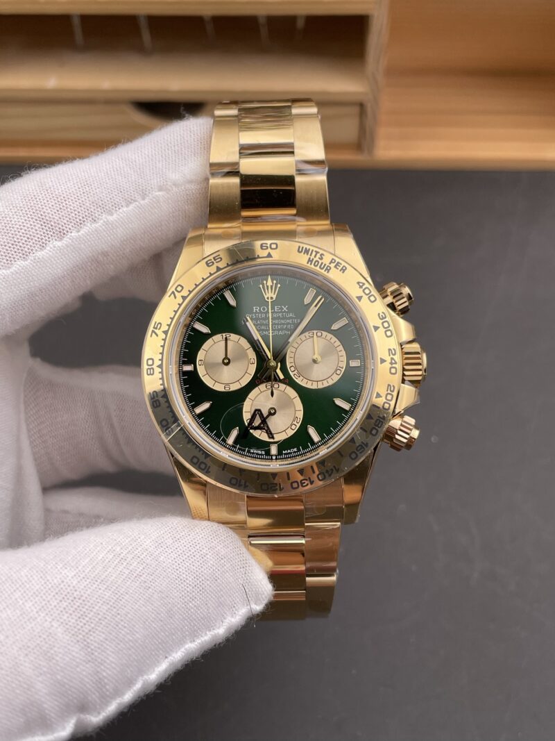 Rolex Daytona Green Gold Rolex Daytona Green Gold