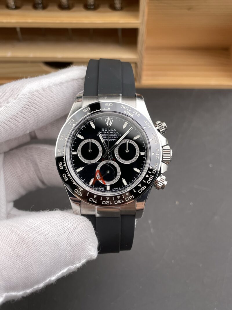 Rolex Daytona Black Panda Rubber Rolex Daytona Black Panda Rubber
