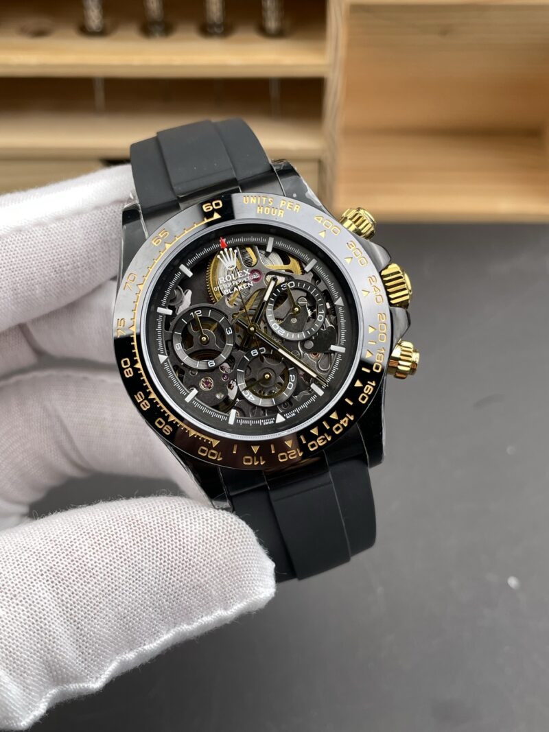 Rolex Daytona Skeleton Black Steel Rolex Daytona Skeleton Black Steel
