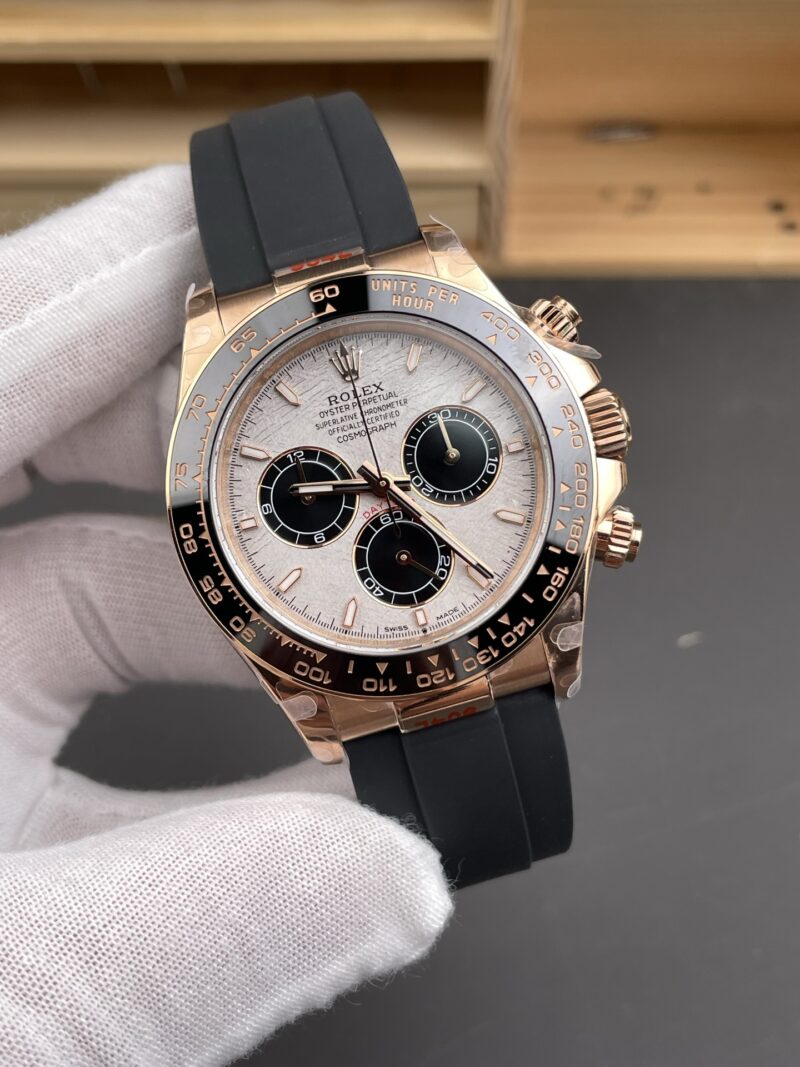 Rolex Daytona Rose Gold Meteorite