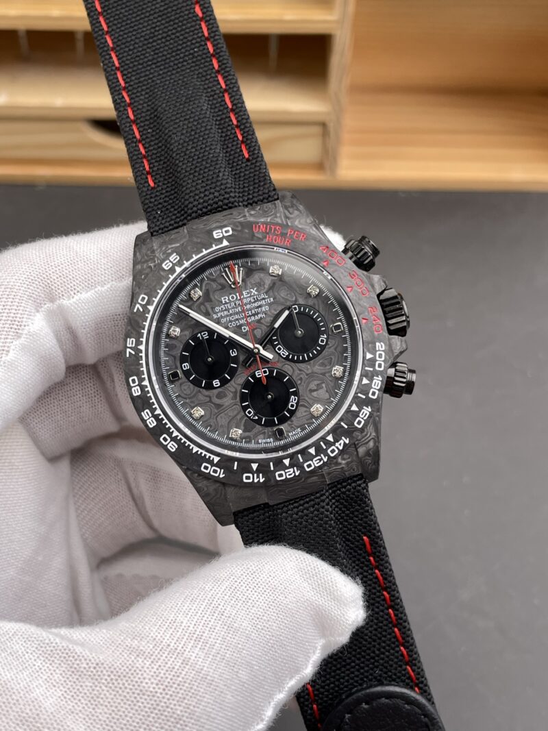 Rolex Daytona Carbon DIW Diamond Rolex Daytona Carbon DIW Diamond