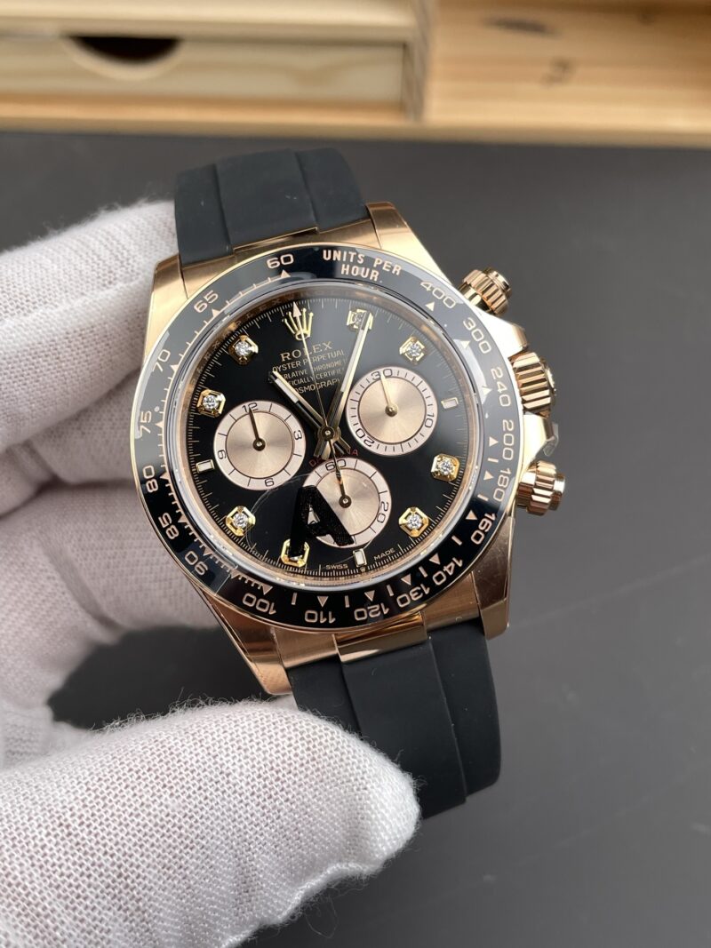 Rolex Daytona Black Gold Diamond Rolex Daytona Black Gold Diamond