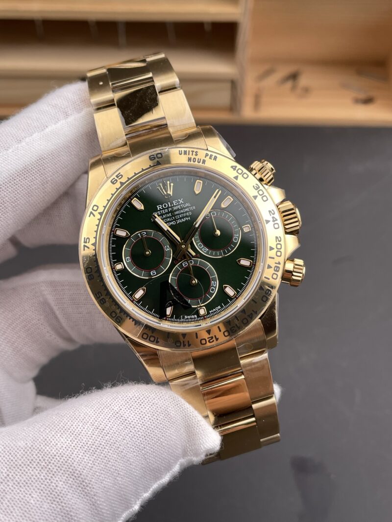 Rolex Daytona Green Gold V3