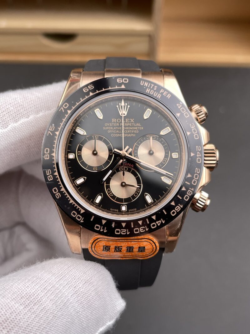 Rolex Daytona Black Vader Rose Gold Rolex Daytona Black Vader Rose Gold
