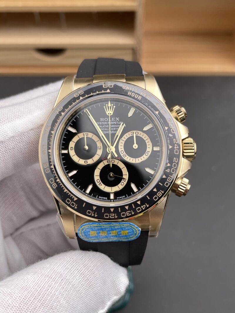Rolex Daytona Black Vader Gold Rubber Rolex Daytona Black Vader Gold Rubber
