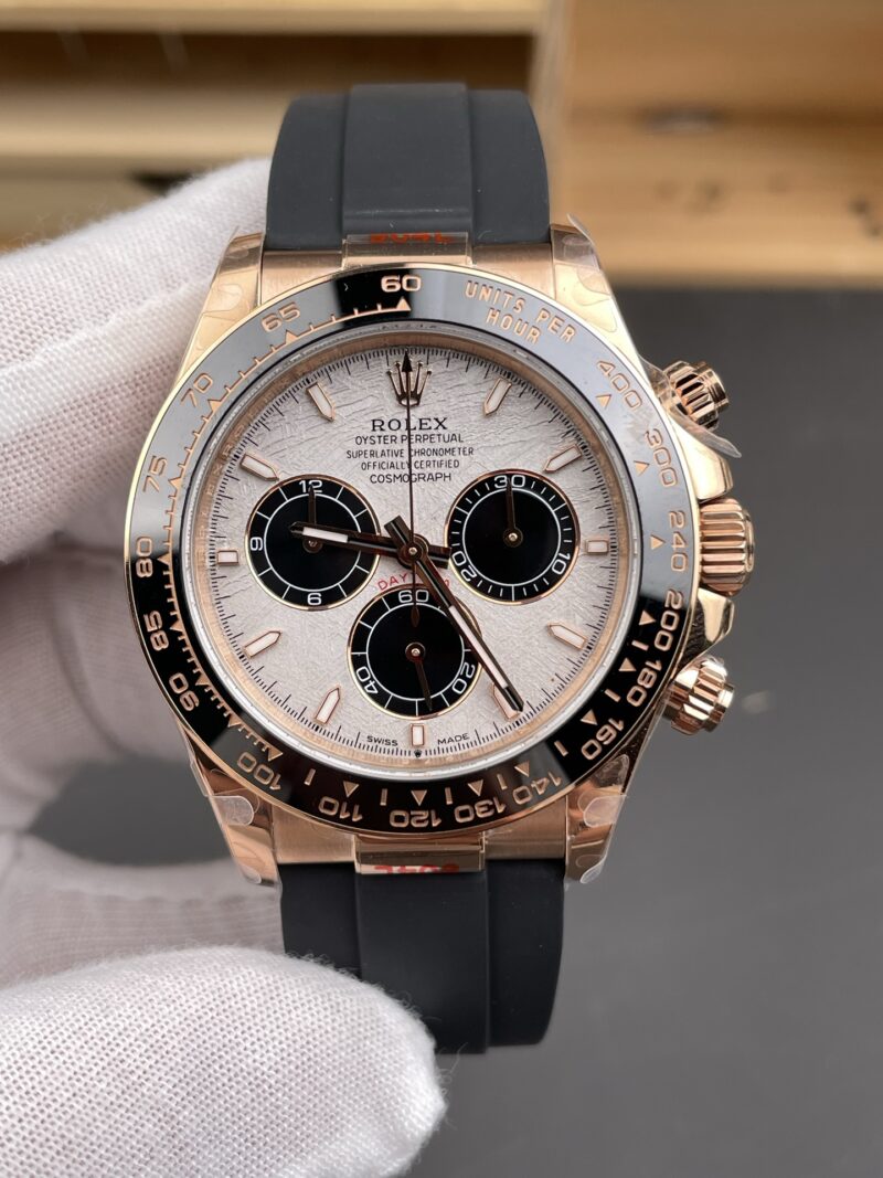 Rolex Daytona Rose Gold Meteorite
