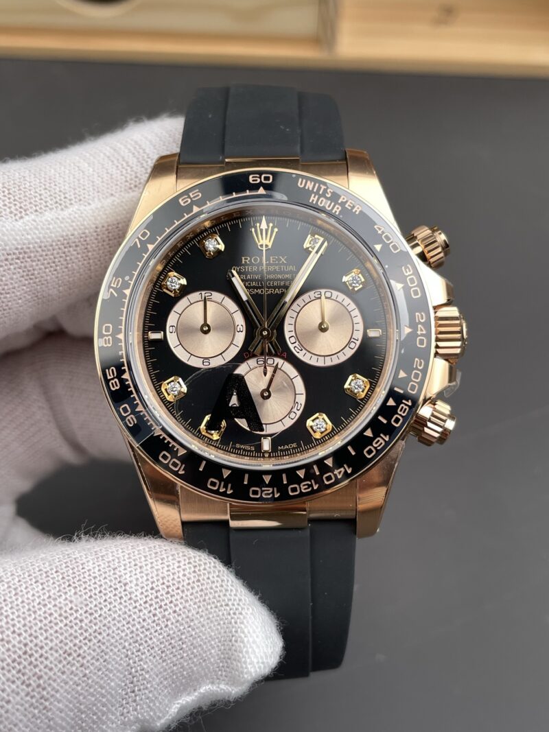 Rolex Daytona Black Gold Diamond Rolex Daytona Black Gold Diamond