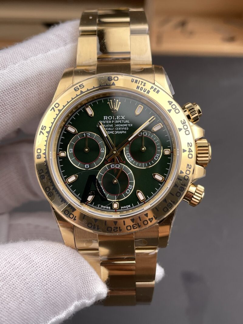 Rolex Daytona Green Gold V3