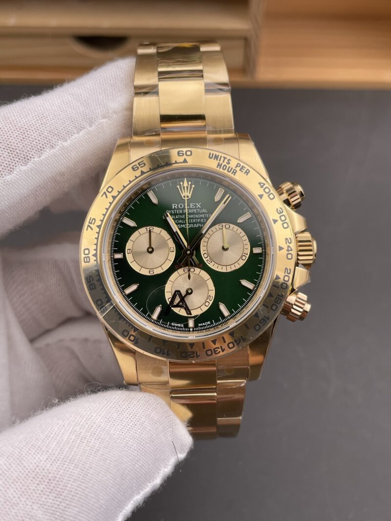 Rolex Daytona Green Gold Rolex Daytona Green Gold