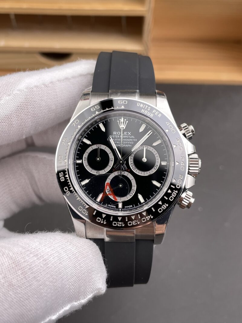 Rolex Daytona Black Panda Rubber Rolex Daytona Black Panda Rubber