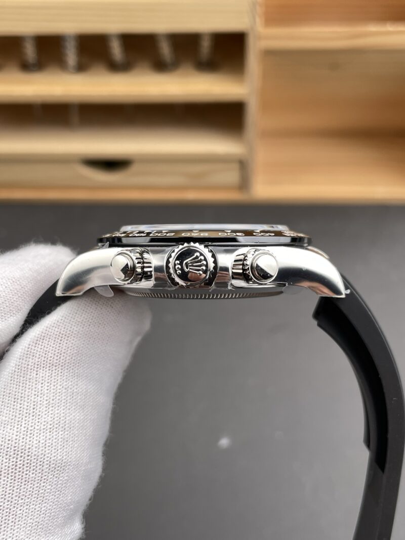 Rolex Daytona White Gold Black Rubber Rolex Daytona White Gold Black Rubber