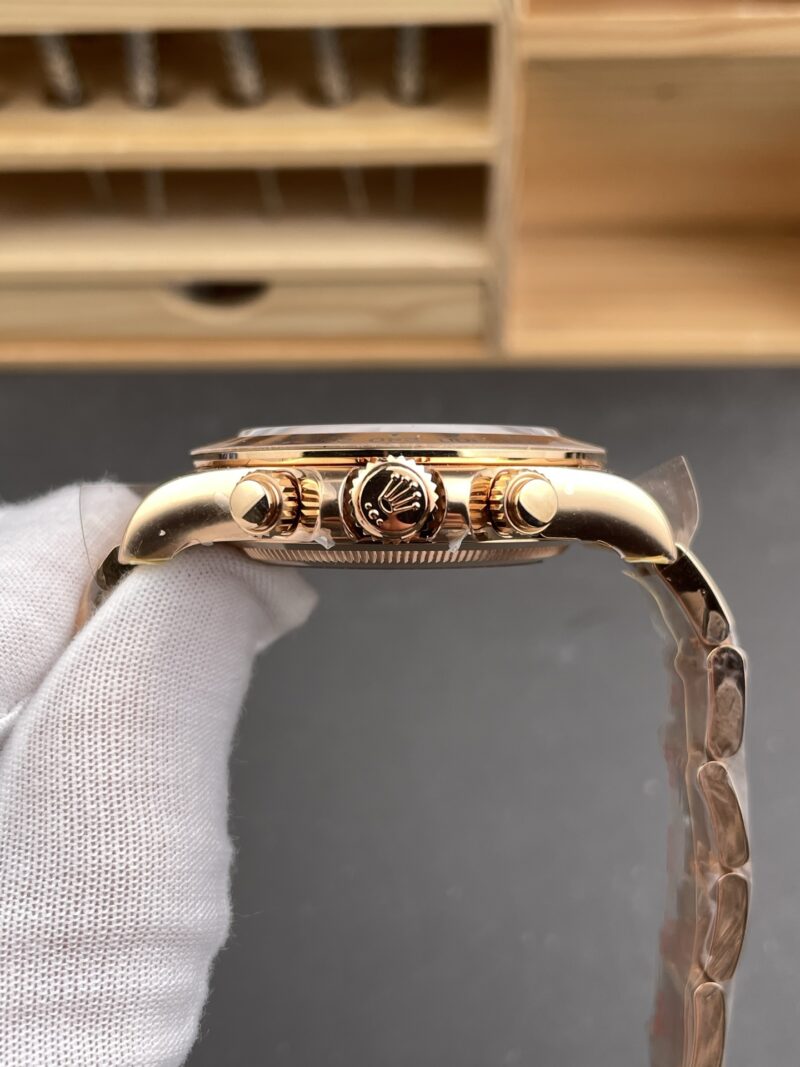 Rolex Daytona Black Gold Rose Gold Diamond V3 Rolex Daytona Black Gold Rose Gold Diamond V3