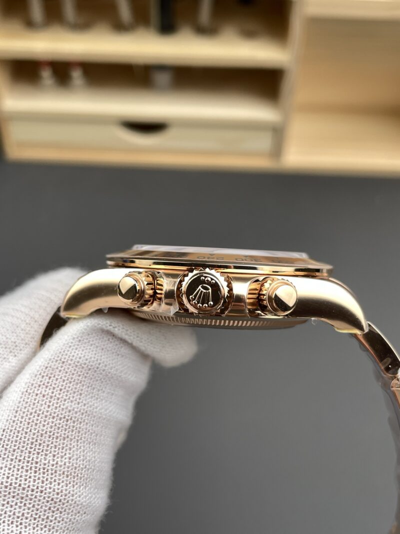 Rolex Daytona Full Rose Gold Black Gold Rolex Daytona Full Rose Gold Black Gold