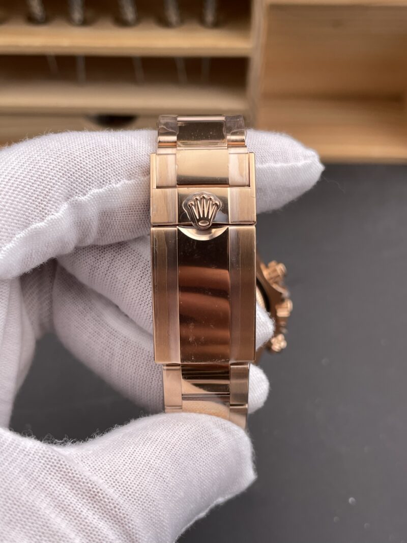 Rolex Daytona Black Gold Rose Gold Diamond V3 Rolex Daytona Black Gold Rose Gold Diamond V3