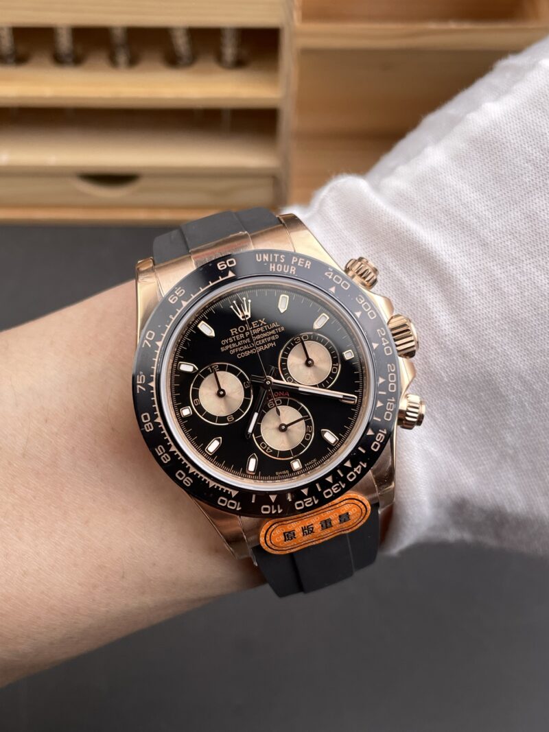 Rolex Daytona Black Vader Rose Gold Rolex Daytona Black Vader Rose Gold