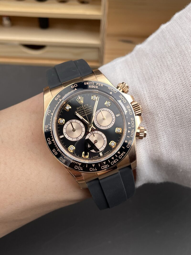 Rolex Daytona Black Gold Diamond Rolex Daytona Black Gold Diamond
