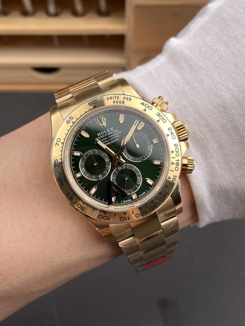 Rolex Daytona Green Gold V3