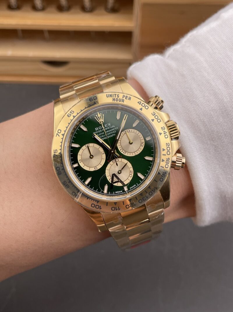 Rolex Daytona Green Gold Rolex Daytona Green Gold