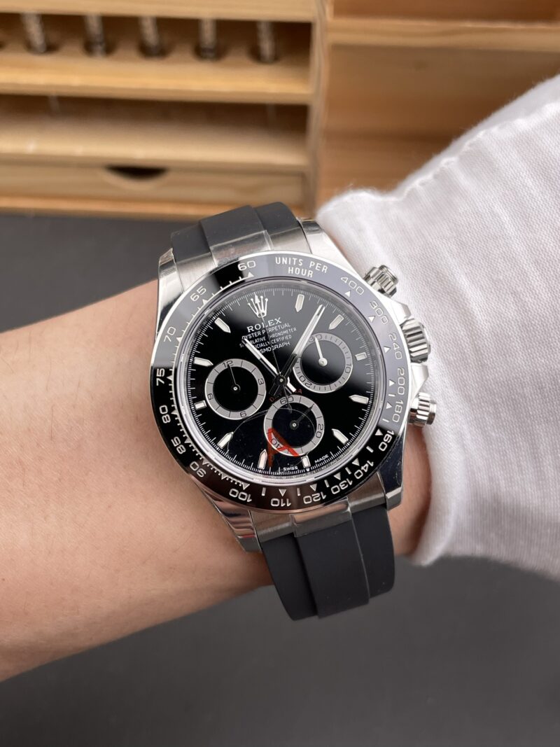 Rolex Daytona Black Panda Rubber Rolex Daytona Black Panda Rubber