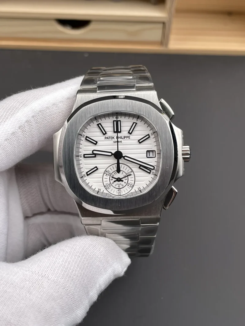 Patek Philippe Nautilus 5980 White Dial 40.5mm
