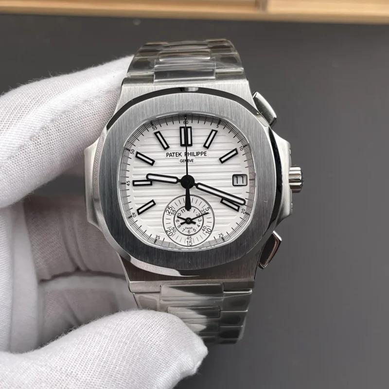 Patek Philippe Nautilus 5980 White Dial 40.5mm