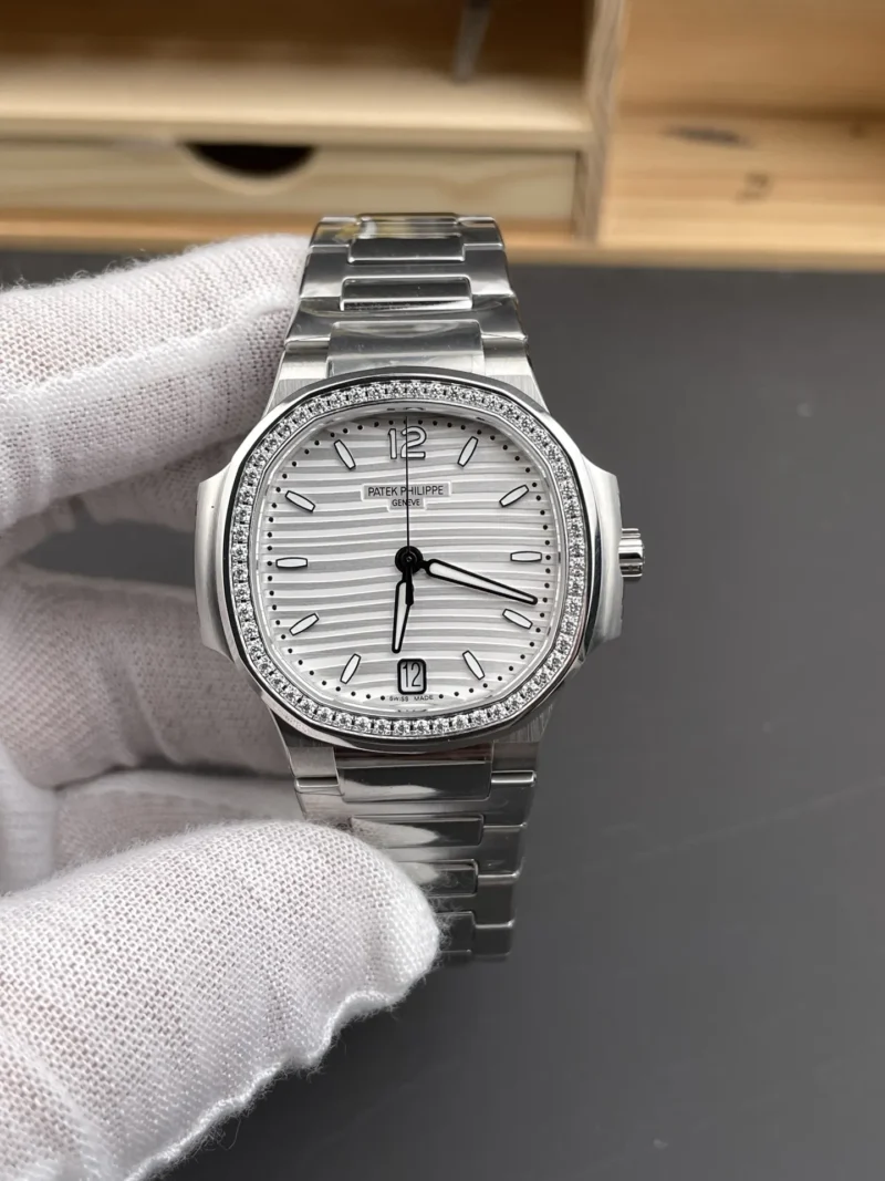 Patek Philippe Nautilus 7118 Diamond Bezel 35.2mm