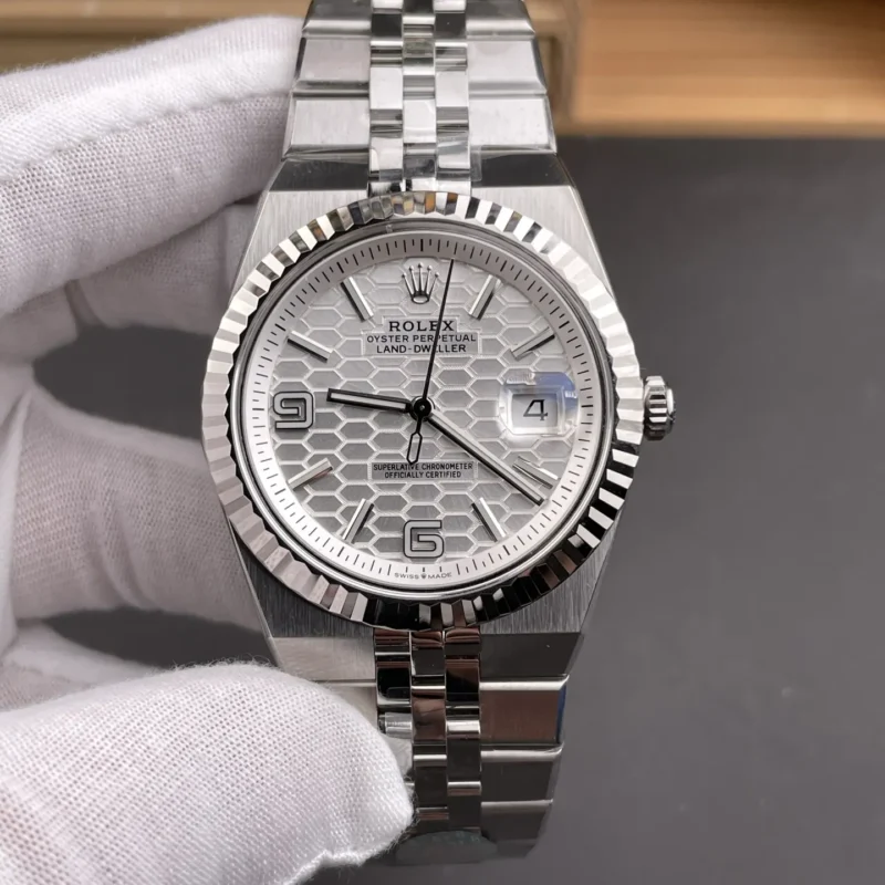img01_0047_8厂_劳力士_纵航者(陆使型)_白盘_40mm_9015机芯.webp Rolex Sky-Dweller White Dial 40mm