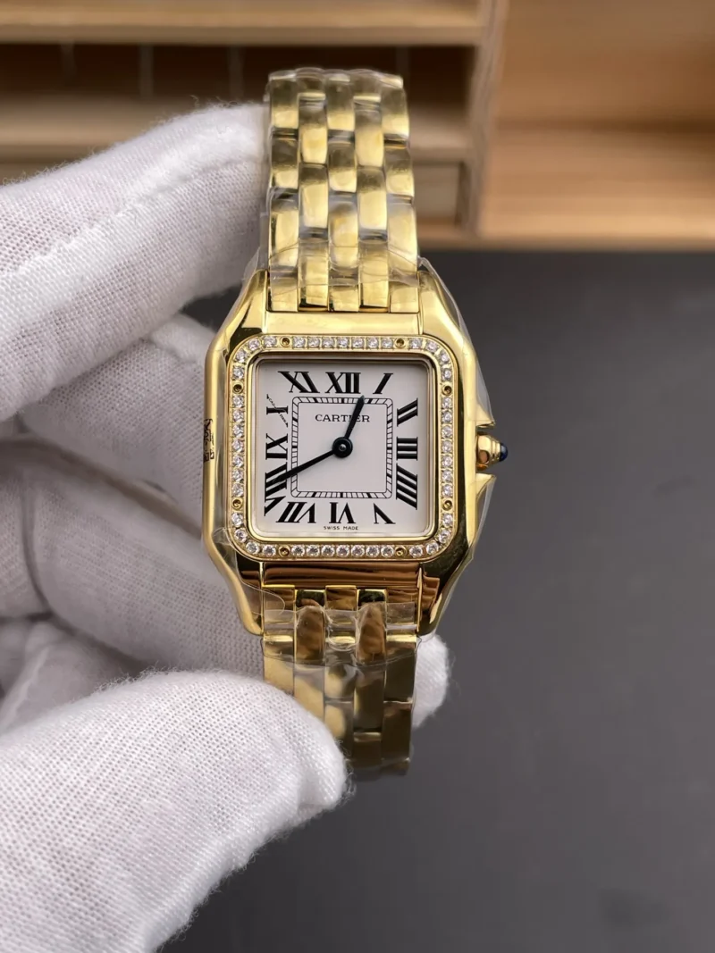 Cartier Panthere Diamond Bezel 27x37mm