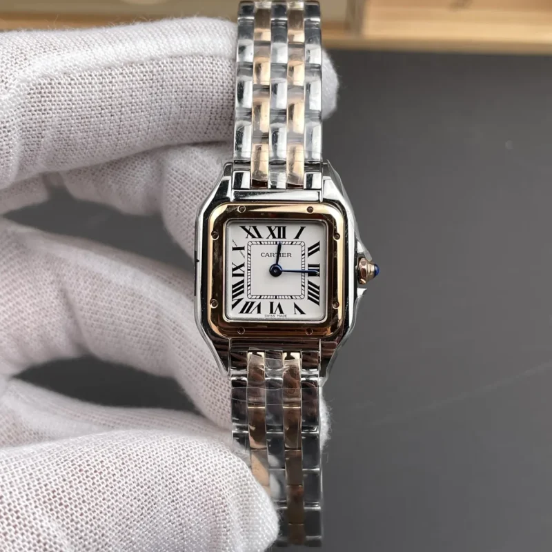 img01_0111_8848F_卡地亚_猎豹_间玫金_小号_22x30mm_石英款.webp Cartier Panthere Two-Tone Rose Gold 22x30mm