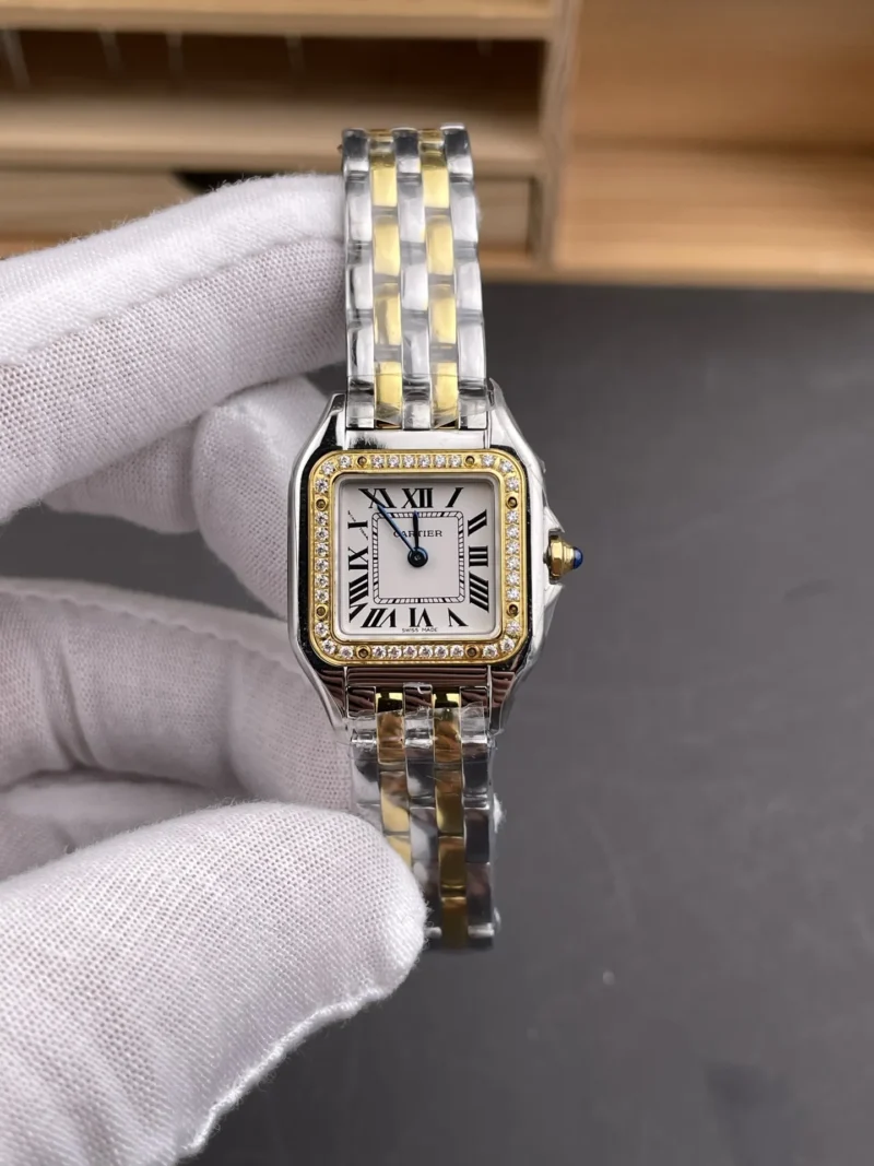 Cartier Panthere Two-Tone Rose Gold 22x30mm