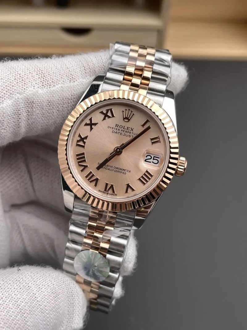 Rolex Datejust Two-Tone Rose Gold Ladies 31mm