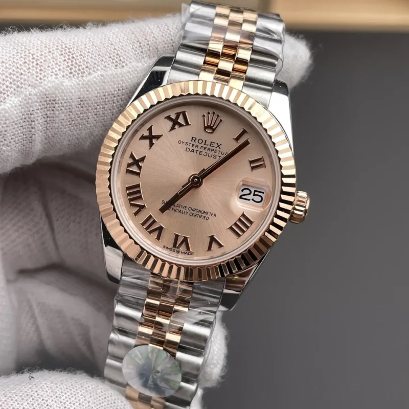 Rolex Datejust Two-Tone Rose Gold Ladies 31mm