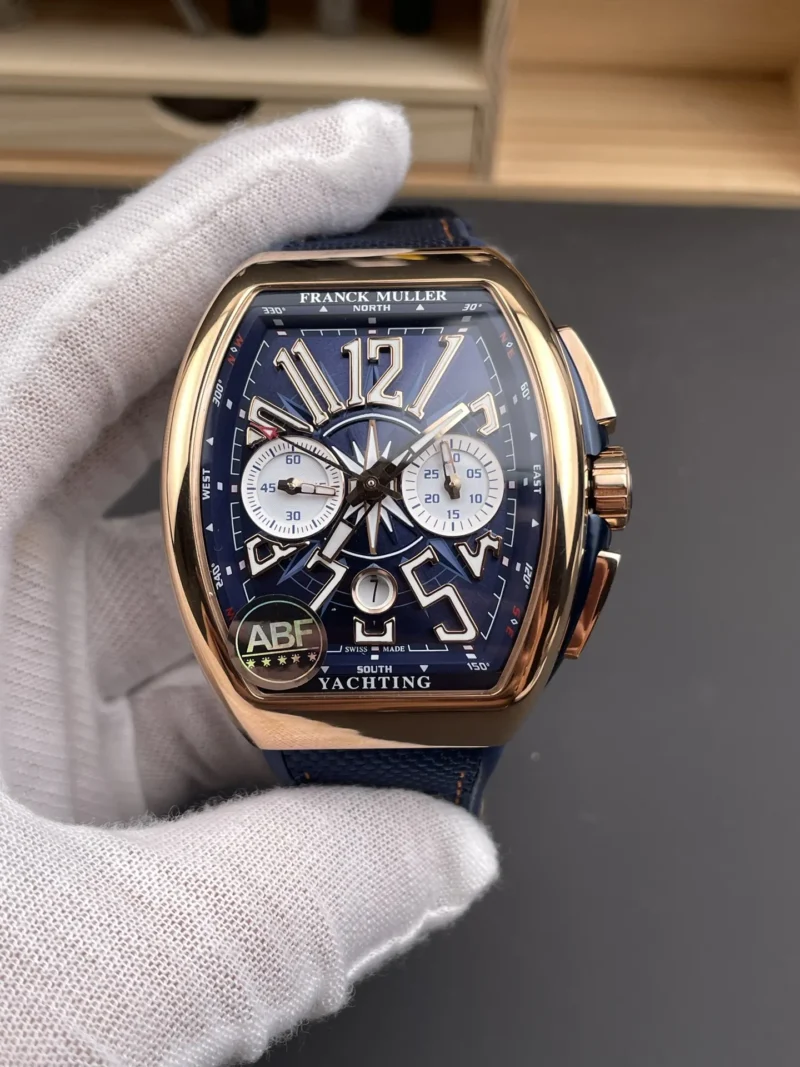 Franck Muller Vanguard Rose Gold Chronograph 44x53.7mm