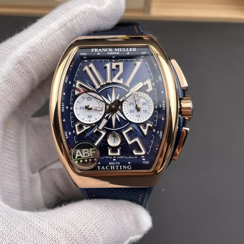 Franck Muller Vanguard Rose Gold Chronograph 44x53.7mm