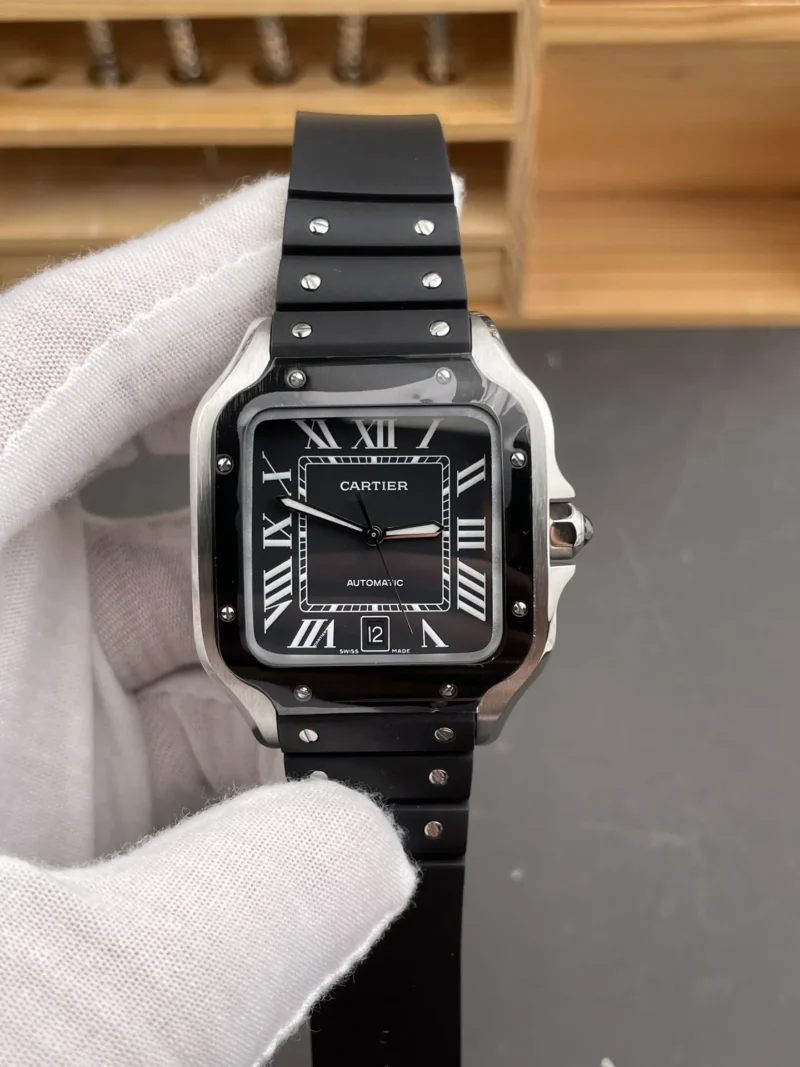 Cartier Santos Black Vader 39.8mm