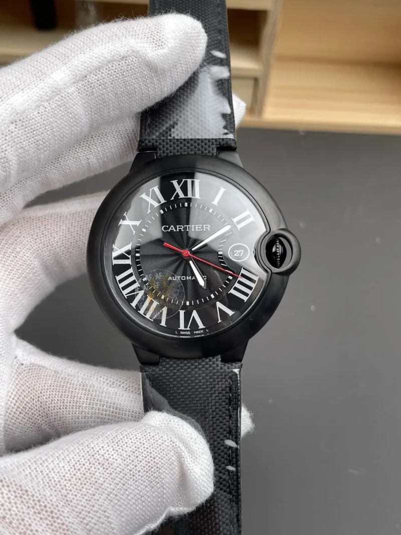 Cartier Ballon Bleu Black Vader 42mm