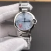 Cartier Ballon Bleu Ice Blue 33mm