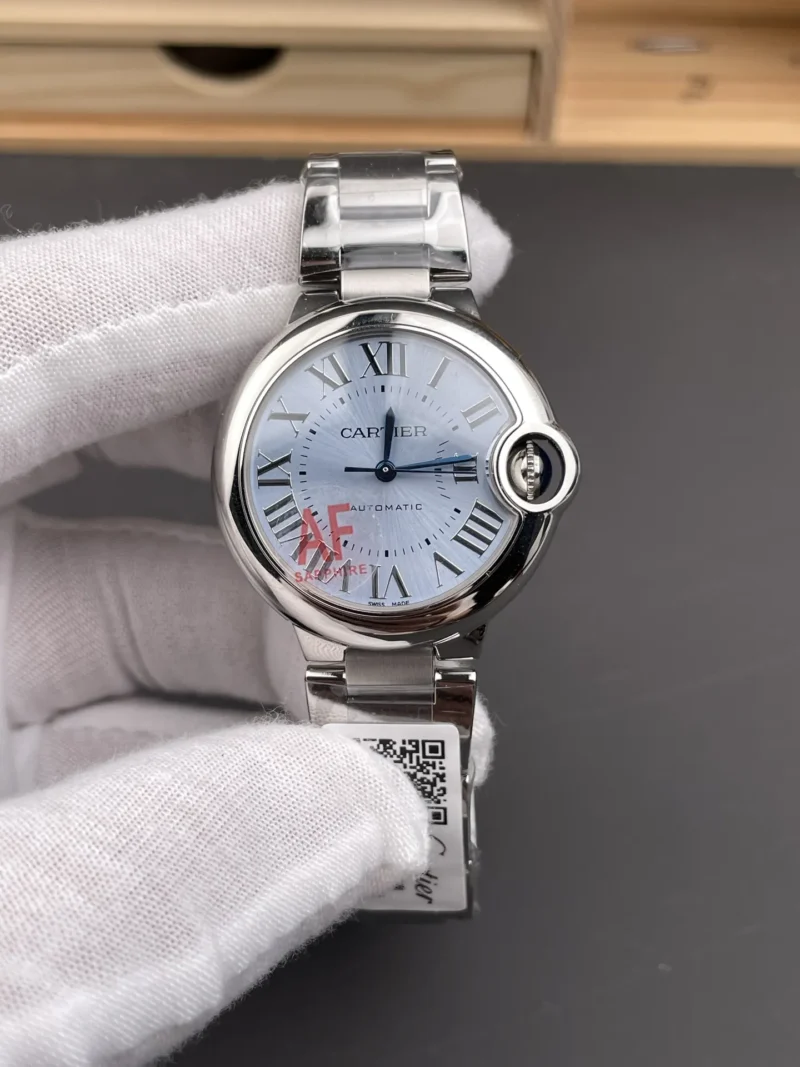 Cartier Ballon Bleu Ice Blue 33mm
