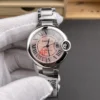 Cartier Ballon Bleu Pink Dial 33mm
