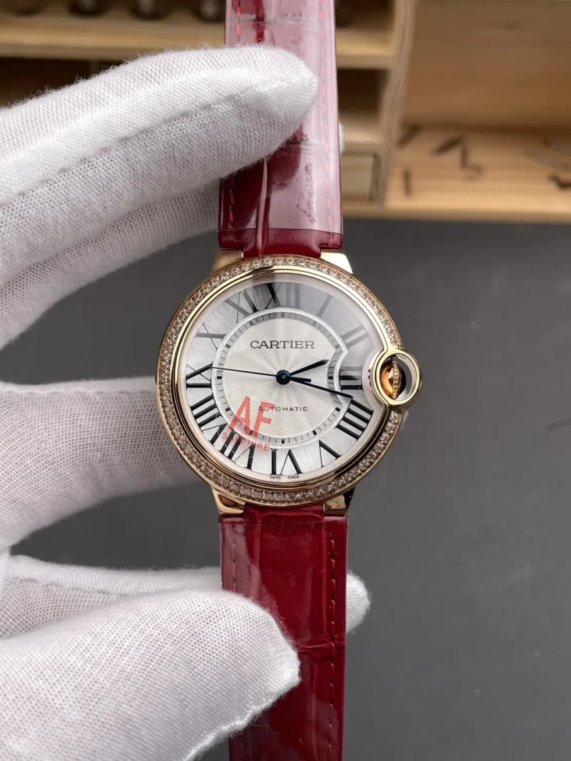Cartier Ballon Bleu Diamond Bezel 36mm