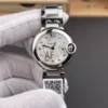 Cartier Ballon Bleu Diamond Markers Ladies 28mm