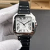 Cartier Santos White Dial 39.8mm
