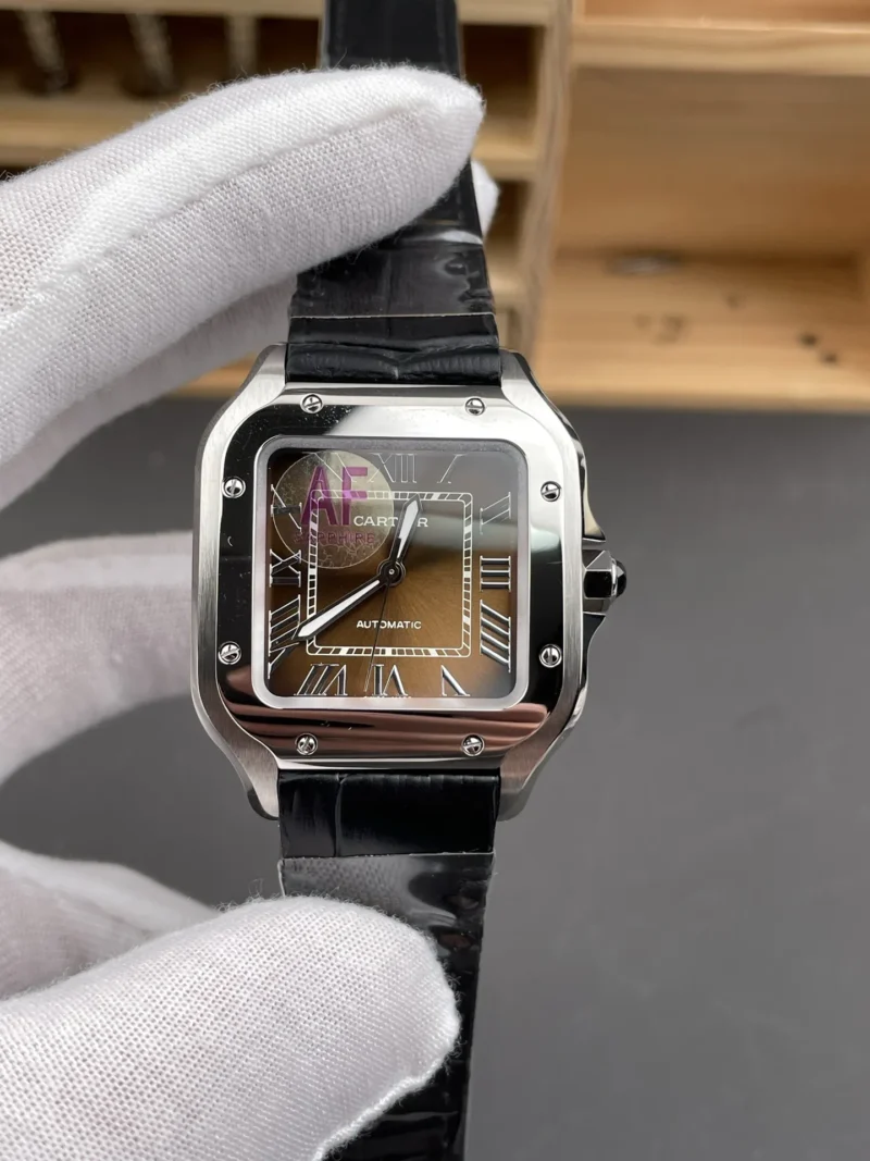 Cartier Santos Brown 35.1mm