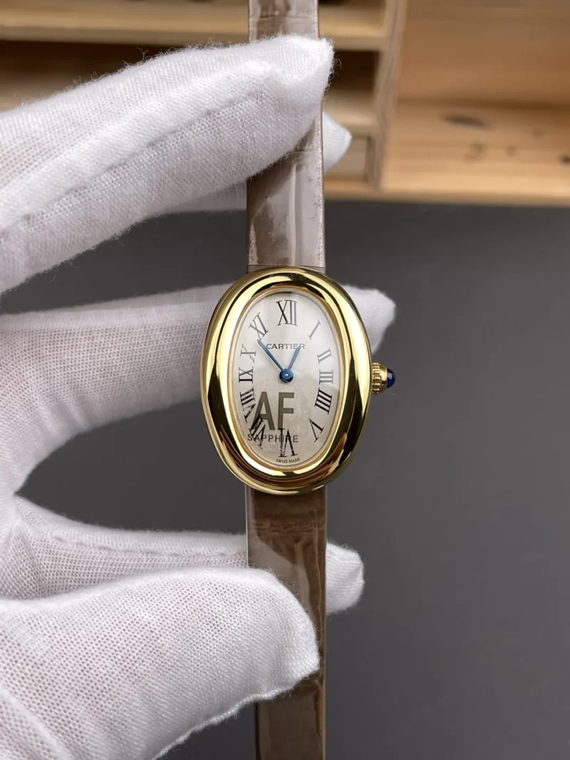 Cartier Baignoire White Dial 31x23mm
