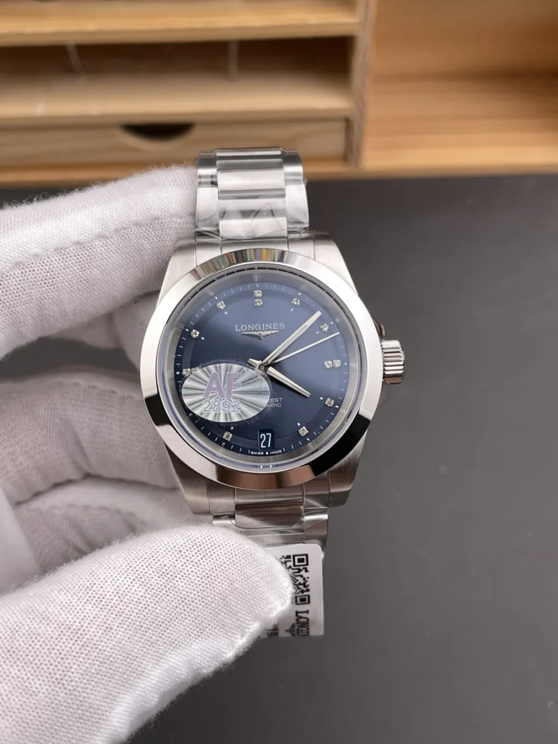 Longines Conquest Blue Dial 34mm